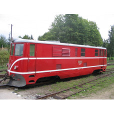 Stavebnice motorové lokomotivy TU 47, 1. série, H0e, DK model H0e0721